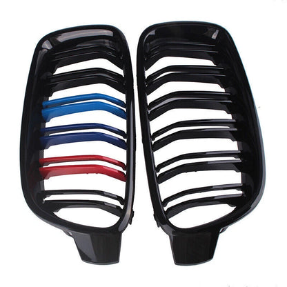 Front Bumper Kidney Grille Cover for BMW F30 320i 328i 335i (2012-2019)