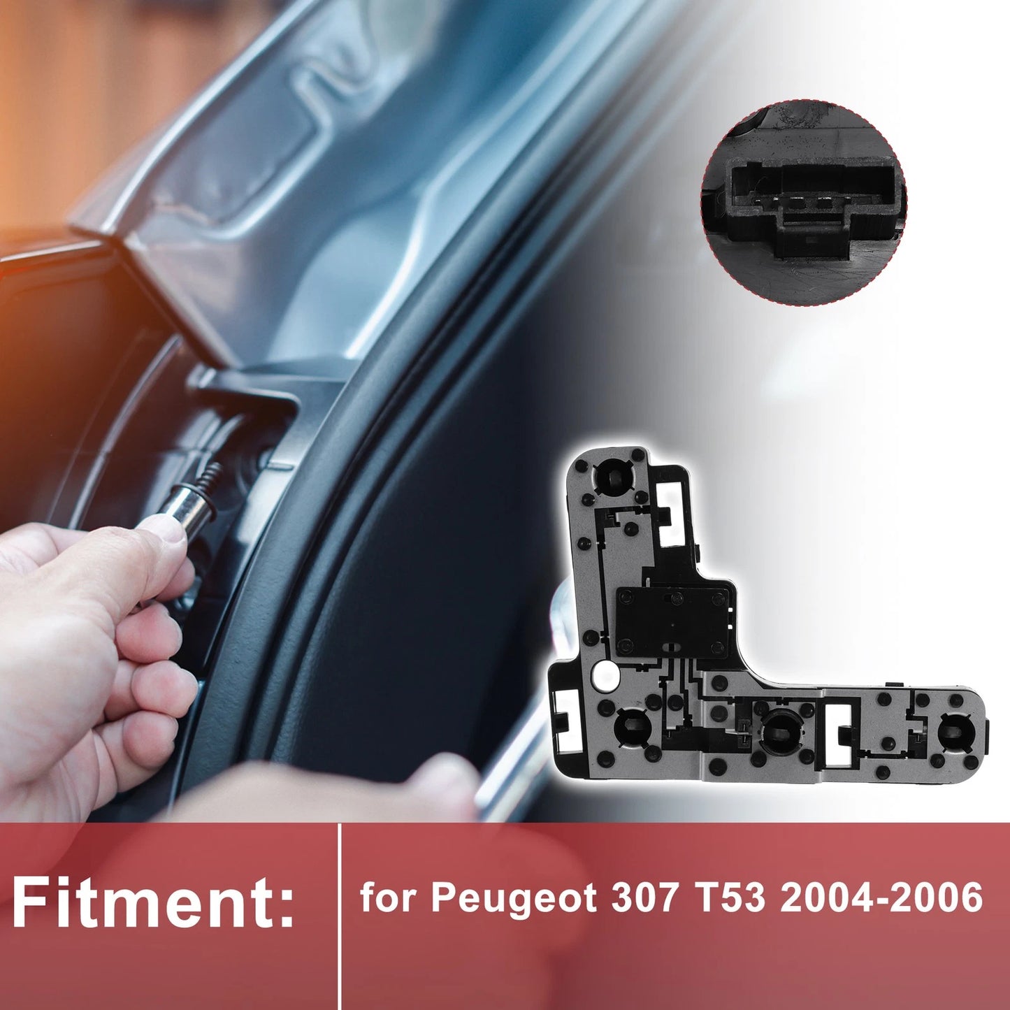 Right Tail Light Socket for Peugeot 307 (2004-2006)