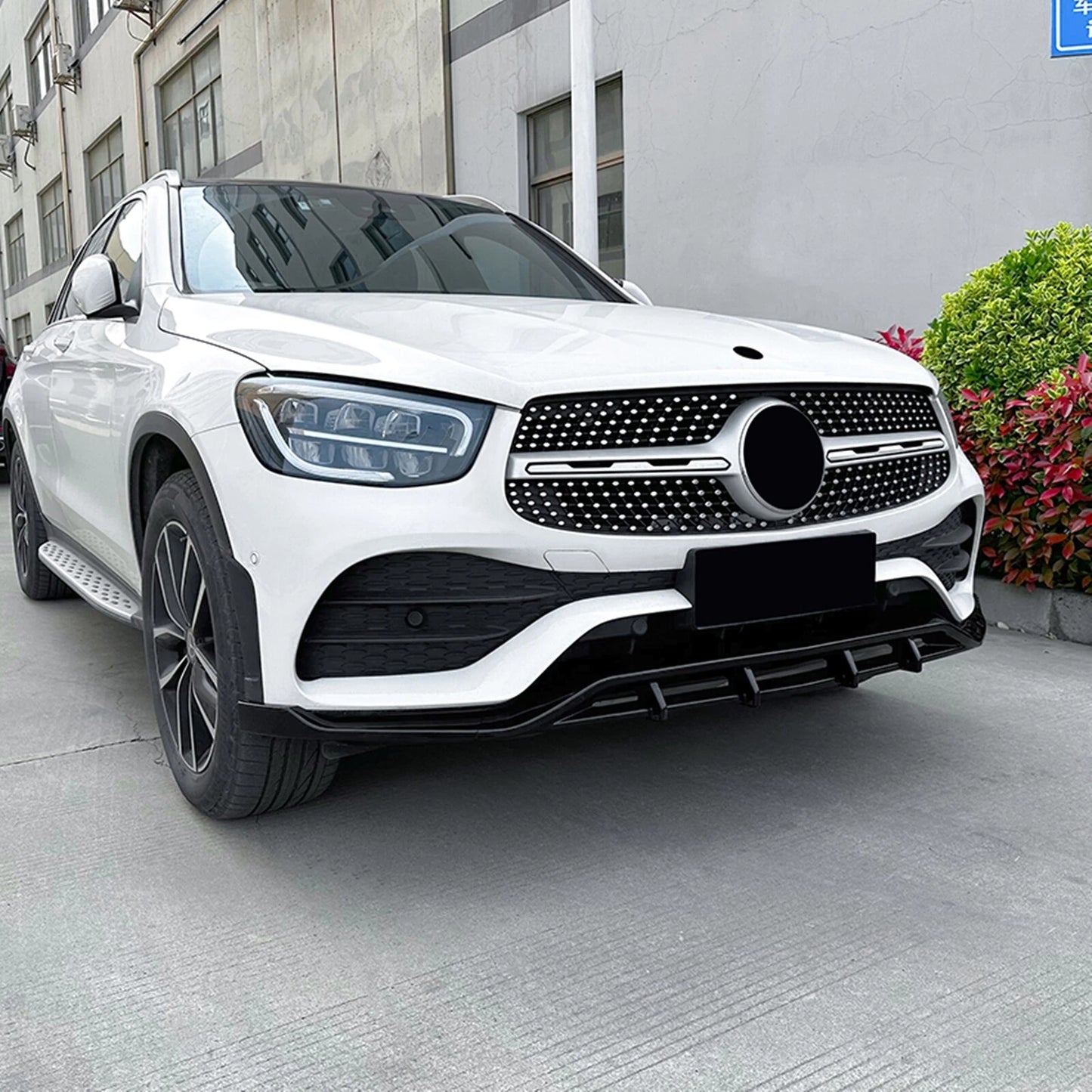 Front Lip Splitter for Benz GLC X253 200/260/300 (2020-2022)