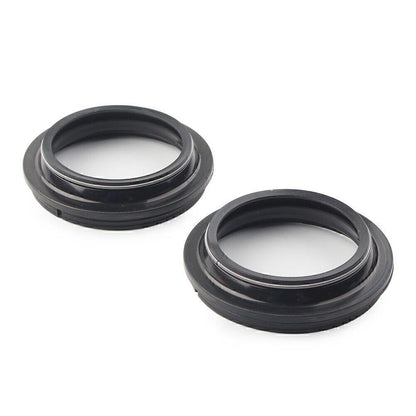 Black Dust Seals for Motorcycle Front Fork Damper Shock Absorber 41X53MM