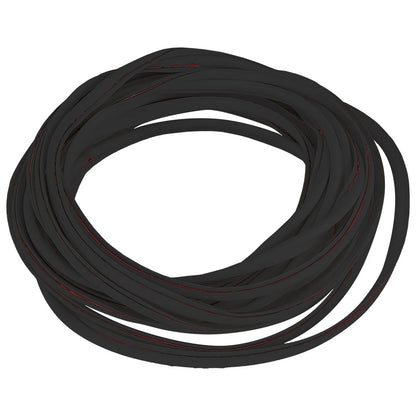 5M 16Ft U-Shape PVC Seal Door Edge Guard Molding Trim for Car (All Years)