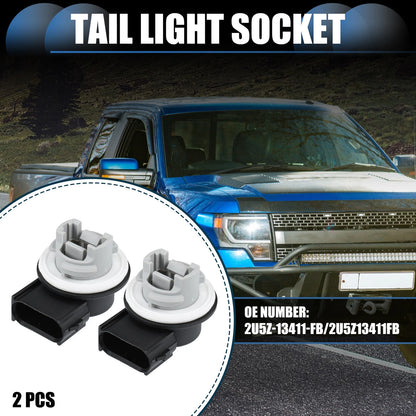 2 x Car Tail Light Sockets for Ford F-150, Focus (2000-2023)