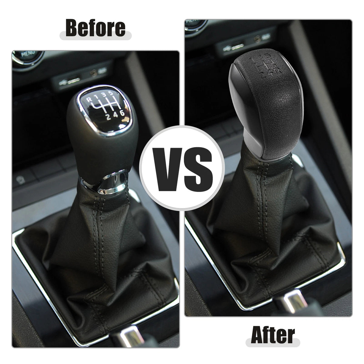 5 Speed Manual Gear Shift Knob for Peugeot 208, 301, 2008 (2012-2019)