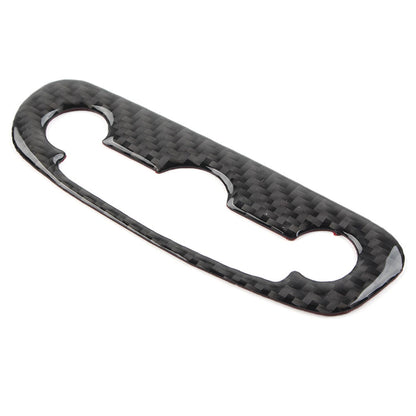 Carbon Fiber Black Headlight Switch Cover Trim for Chevrolet Equinox (2017-2022)