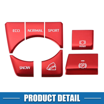 Handbrake Drive Mode Button Cover for Toyota RAV4 2019-2022 (Set of 7)