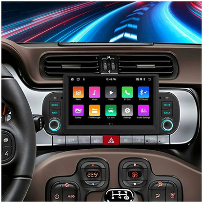 7'' Android 13 Car Radio for Fiat Panda (2013-2020) CarPlay GPS WiFi 1+32GB