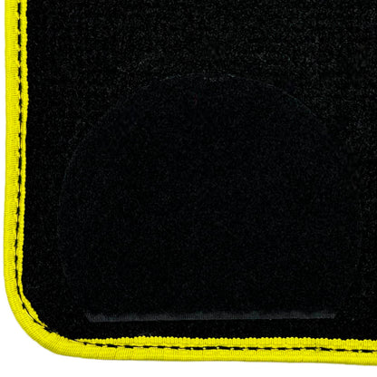 Black Floor Mats for BMW 3 Series E46 2-Door Sedan (1998-2005)