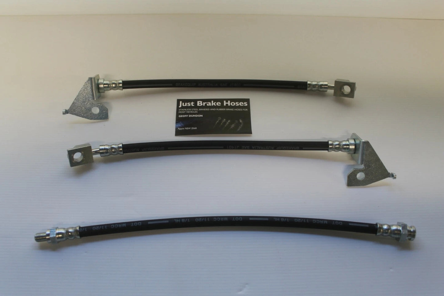 Brake Hose Set (3) for XB Ford Falcon Disc/Drum (Before 1973)