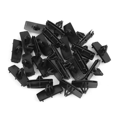 25 x Plastic Rivet Bumper Fastener Clips for Jeep Wrangler (2007-2018)