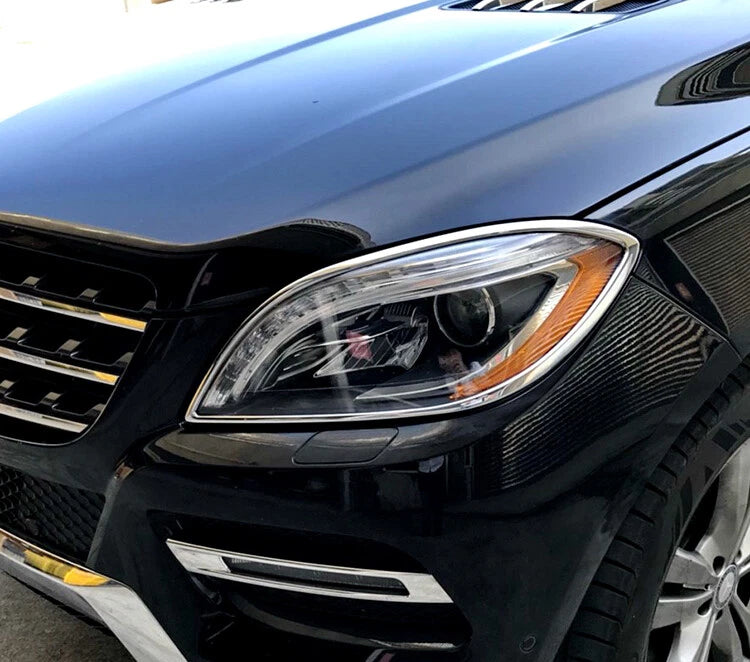 Headlight Trim Bezel Cover for Mercedes Benz ML-Class (2012-2015)