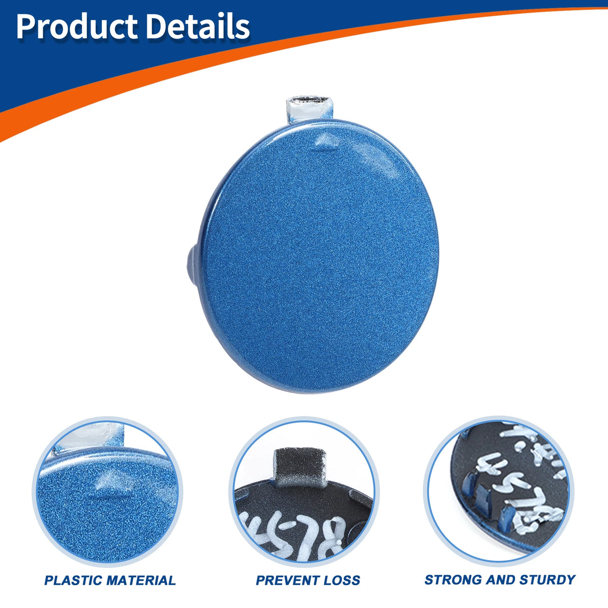 Tow Hook Cover for BMW F20 (2011-2019) - Estoril Blue Metallic