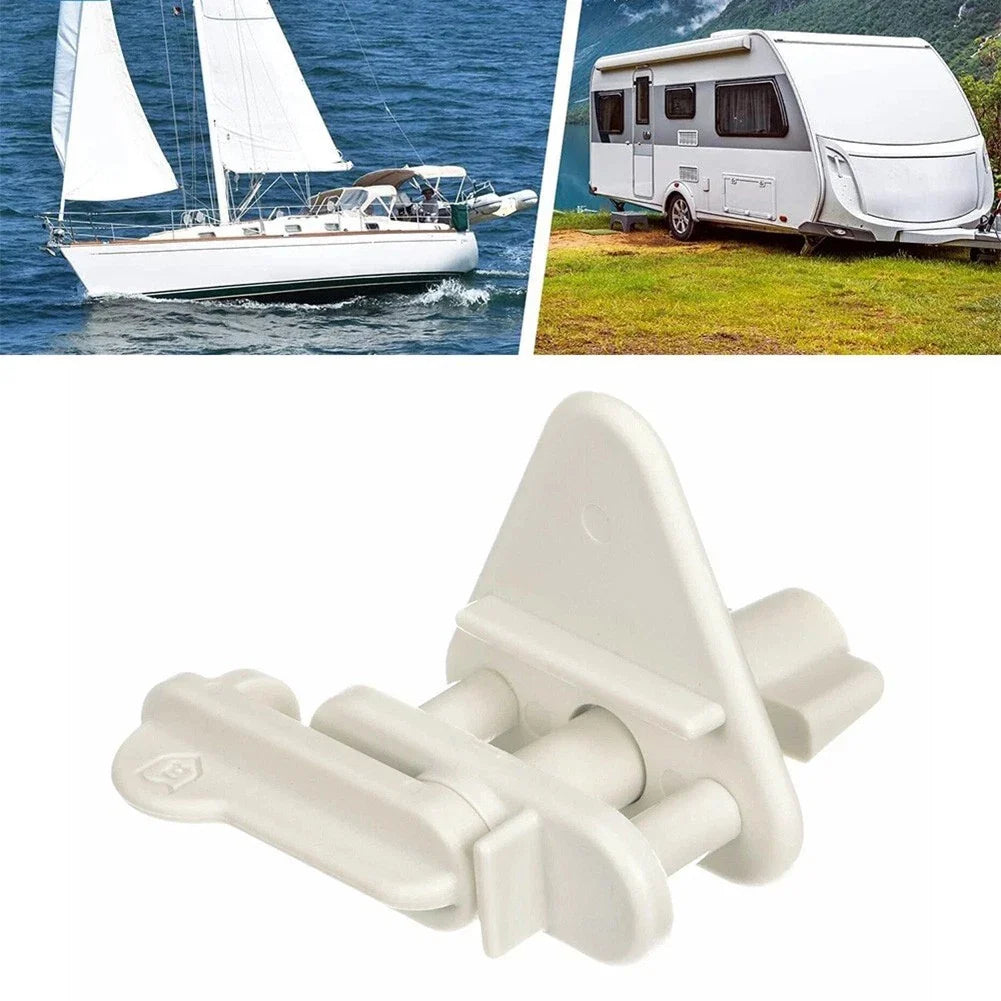 Pontoon Boat Gate Latch for Square Frame Doors 11.25" Fits Left/Right