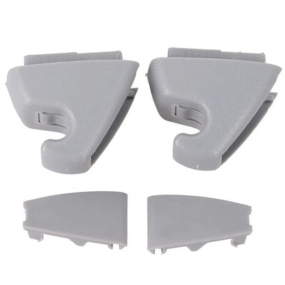 Gray Sun Visor Hook Clips for Buick Verano, Chevrolet Cruze, Sonic (2012-2017)