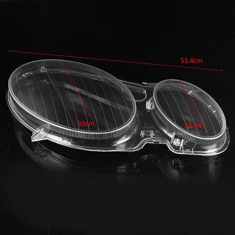 Headlight Lens Cover for MERCEDES E CLASS W211 E320 E350 (2002-2008)