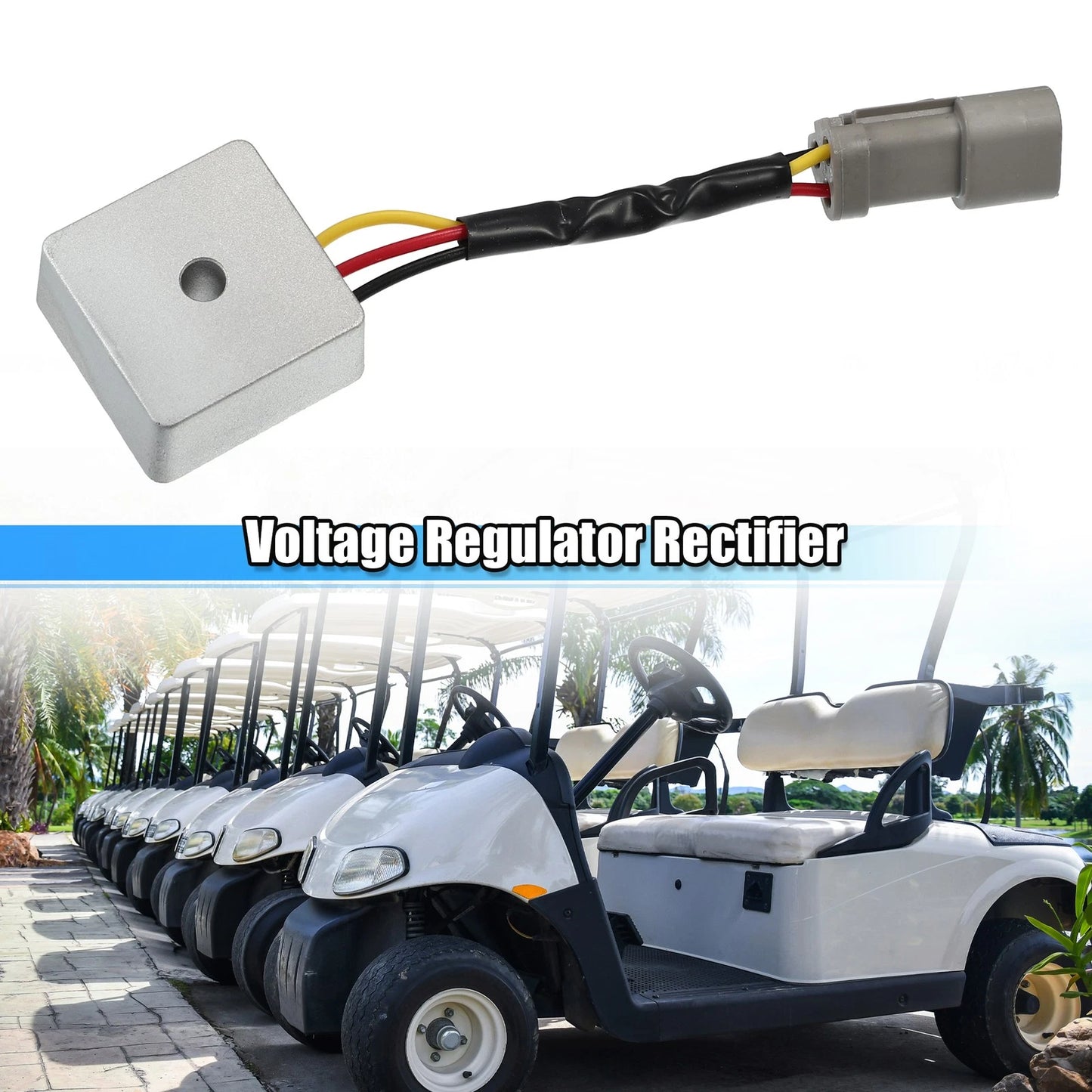 Voltage Regulator Rectifier for Club Car Precedent Gas Golf Cart