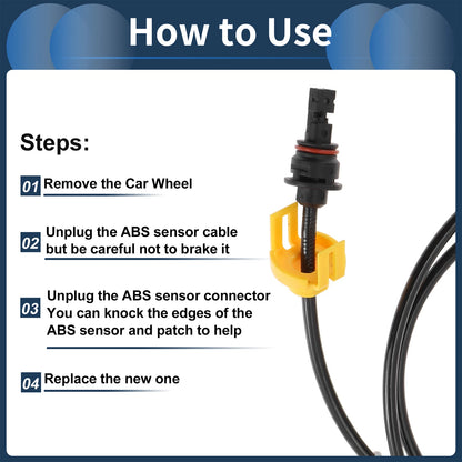 ABS Wheel Speed Sensor for Chrysler Town & Country (2005-2007)
