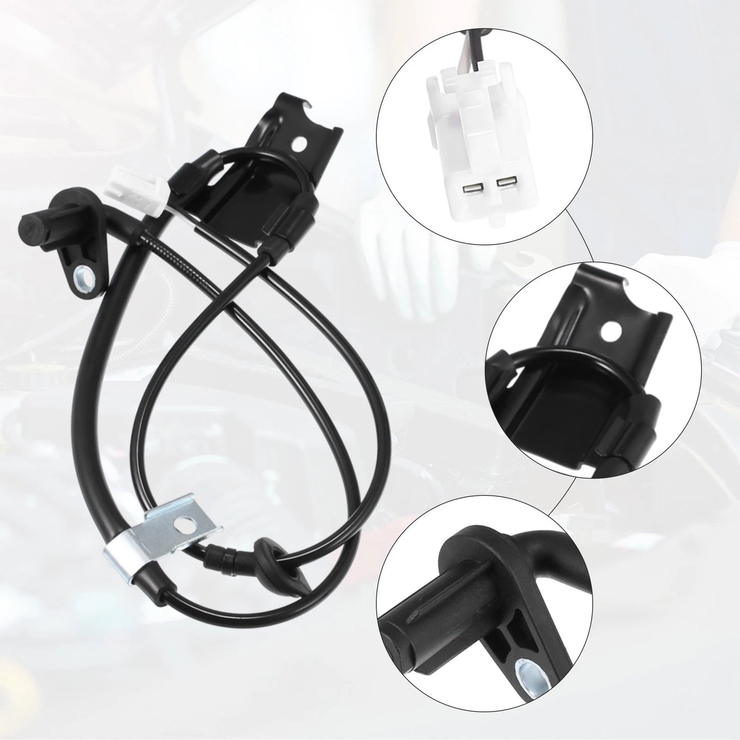 Set Rear Left Right Car ABS Wheel Speed Sensor for Toyota Venza (2009-2015)