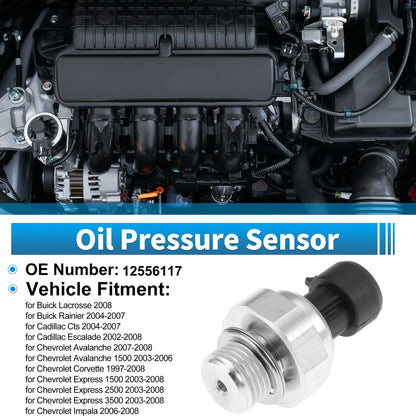1 x Engine Oil Pressure Sensor for Buick Lacrosse (2008–2008)