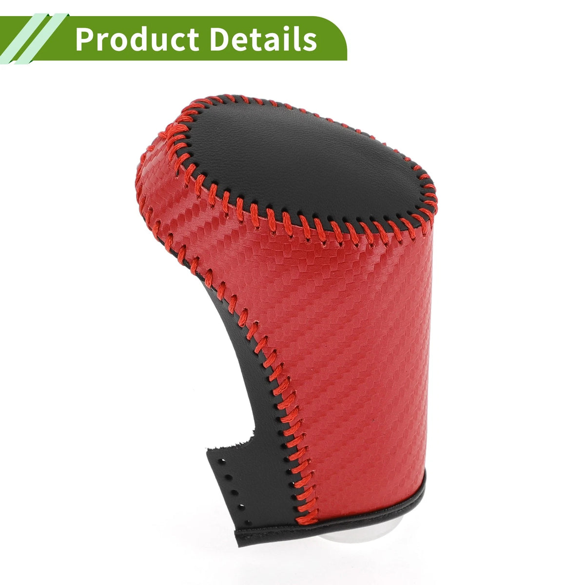 Gear Shift Knob Cover for Chevrolet Malibu Red Carbon Fiber