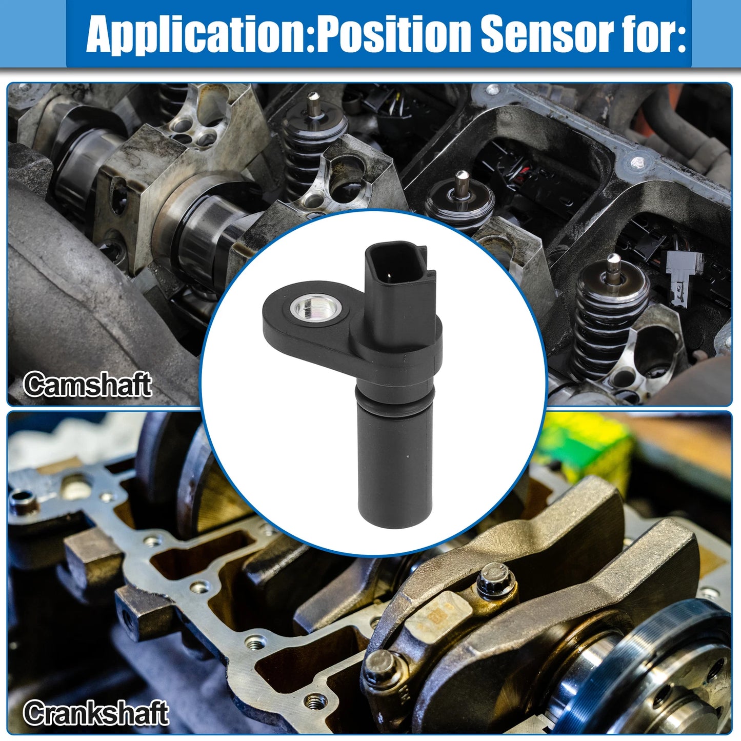 Camshaft Position Sensor 2 Pins for Ford Mercury Lincoln