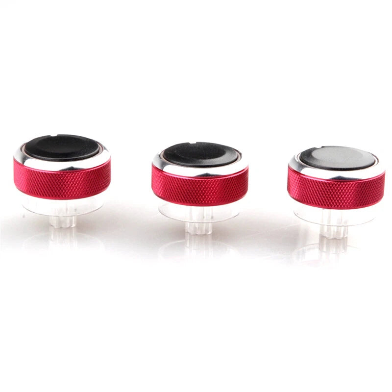 3 x AC Heater Lid Button Switch Knobs for Ford Focus Mondeo C-Max (2004-2018)