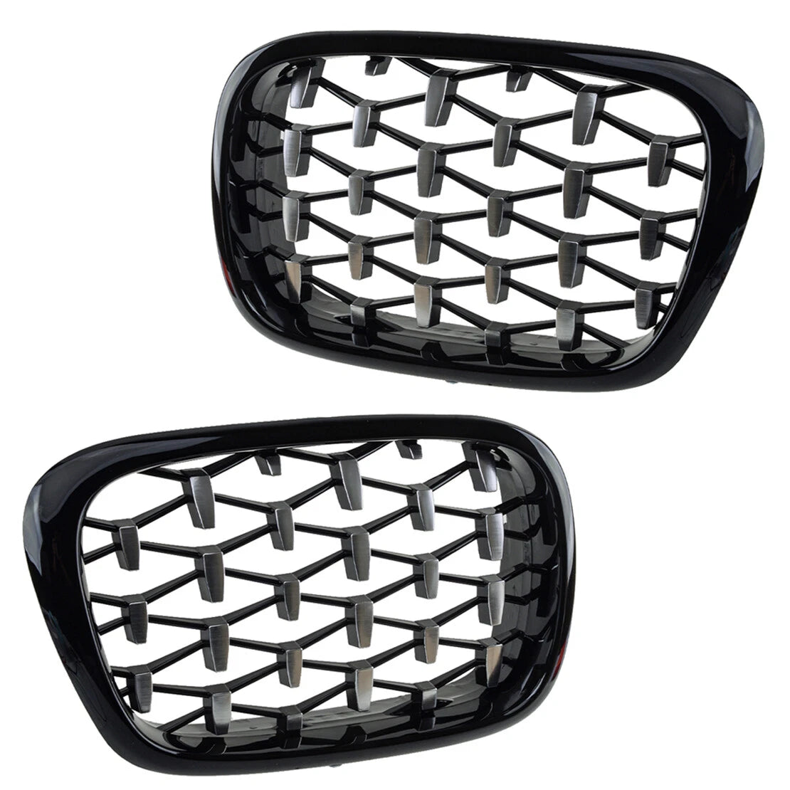 Diamond Style Front Kidney Grille for BMW E39 5 Series (1998-2003)