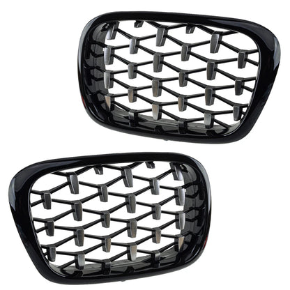 Diamond Style Front Kidney Grille for BMW E39 5 Series (1998-2003)