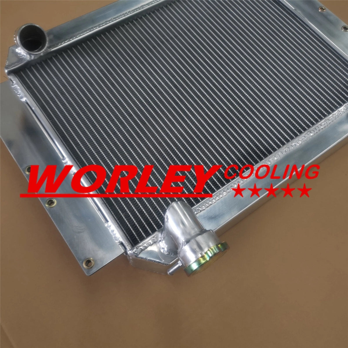 Alloy Radiator for Chevy Corvette C1 265/283 SB V8 (1955-1960)