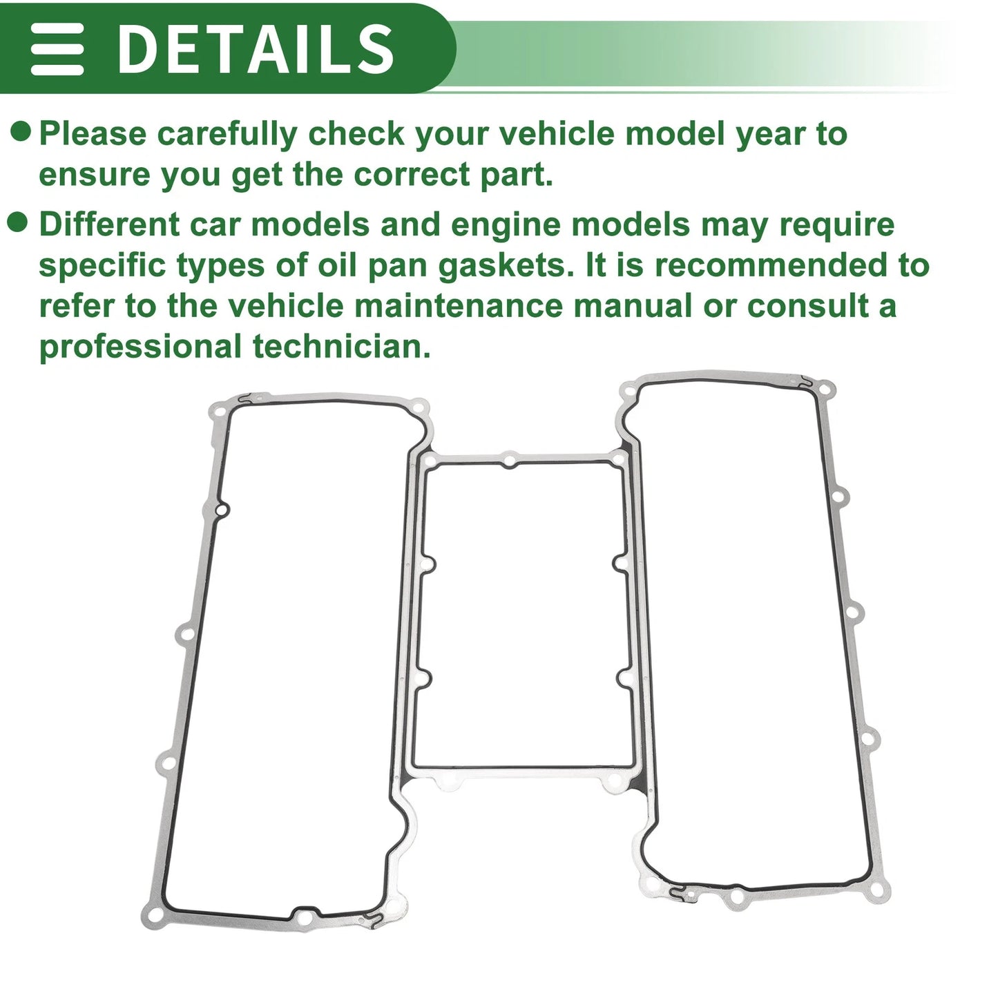 Oil Pan Gasket for Land Rover Range Rover (2010-2022)