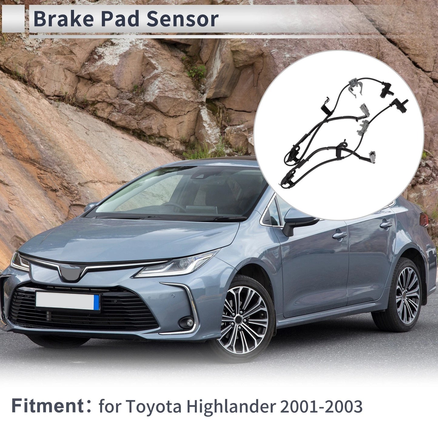 Brake Pad Wear Sensor for Toyota Highlander (2001-2003)
