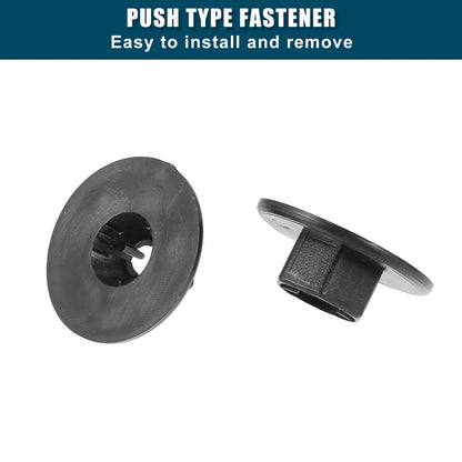 Fender Liner Clips 20 x Black for Kia Cadenza (2014-2019)