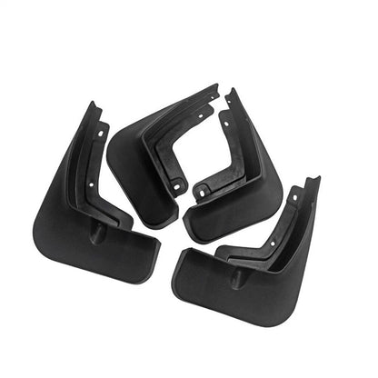 4Pcs Black Plastic Mudguards Splash Guards for Tiggo 8 (2018-2020)
