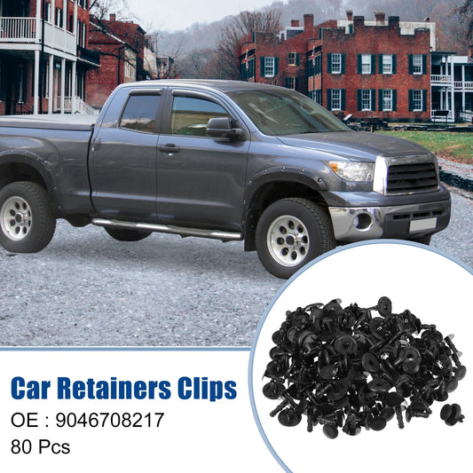 80 Pcs Car Radiator Cover Retainers Clips for Toyota 4Runner