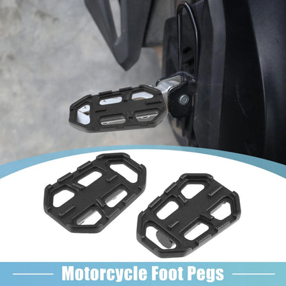 Pair Aluminum Wide Foot Pegs Footrest for BMW R1200GS LC G310GS S1000XR F85