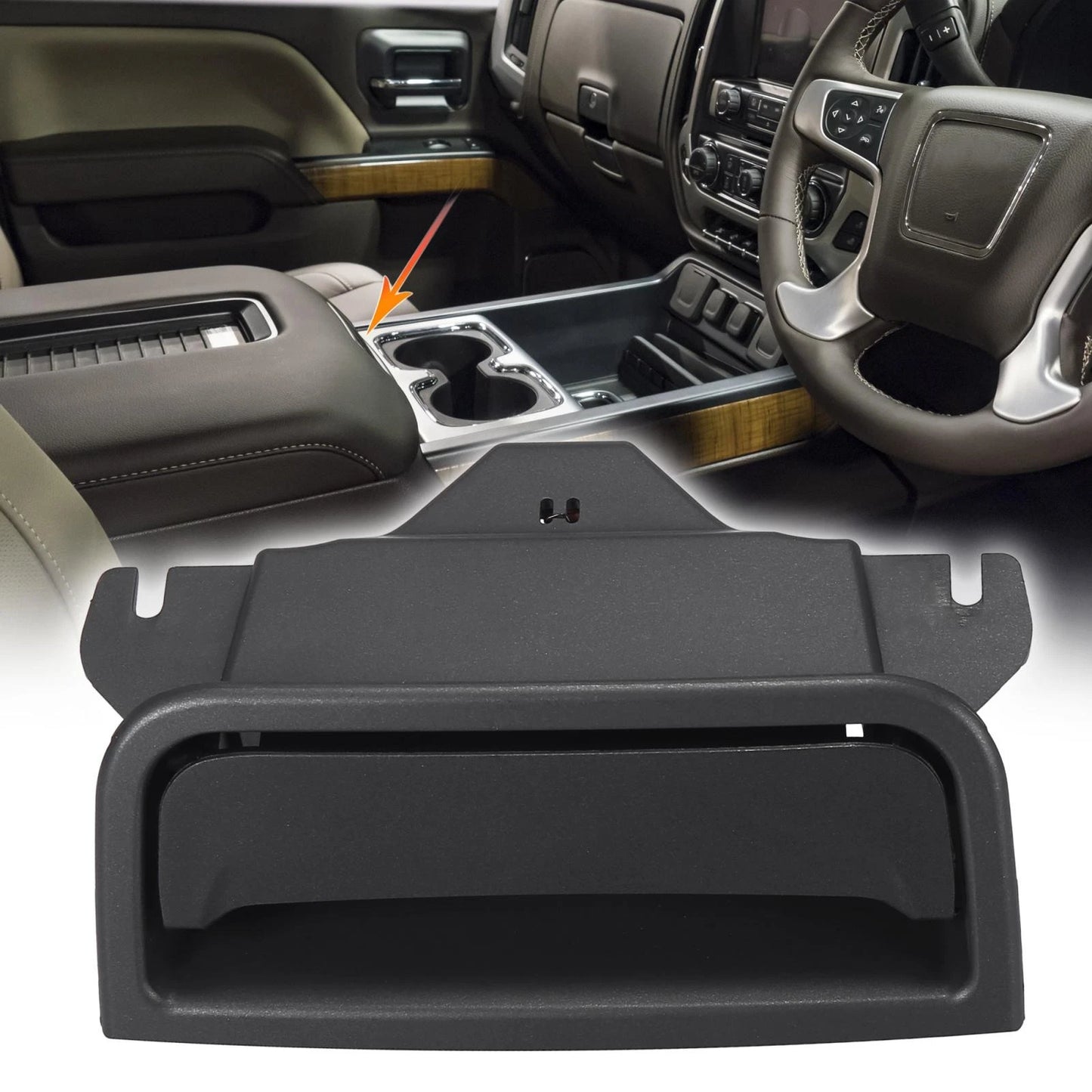 Center Console Armrest Lid Latch Handle for Chevrolet Silverado