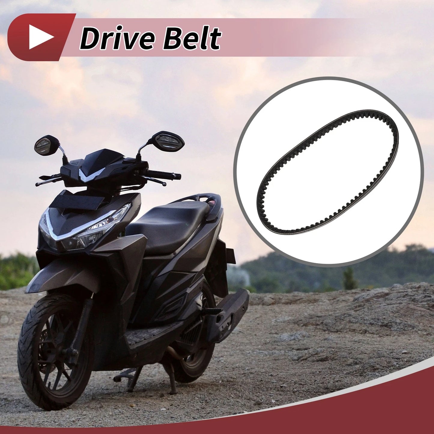 Drive Belt V-Belt for Yamaha VITY125 CYGNUS125 AXIS125