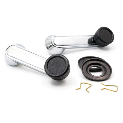 Crank Black Door Handles for Toyota Corolla E20 KE30 KE35 DX SR5 Wagon 1970-1981