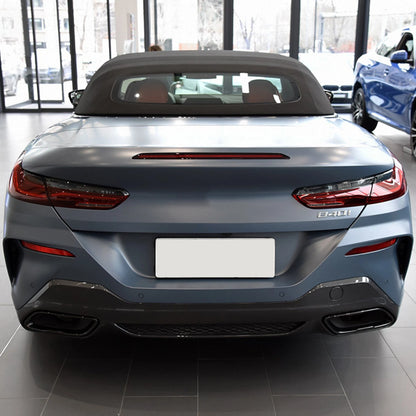 Rear Exhaust Tips for BMW 8 Series 840 G15 G16 (2019-2024) Black