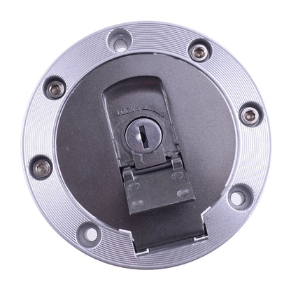 Locking Fuel Tank Gas Cap Cover w/ 2 Keys for Universal Modified Sk (N/A)
