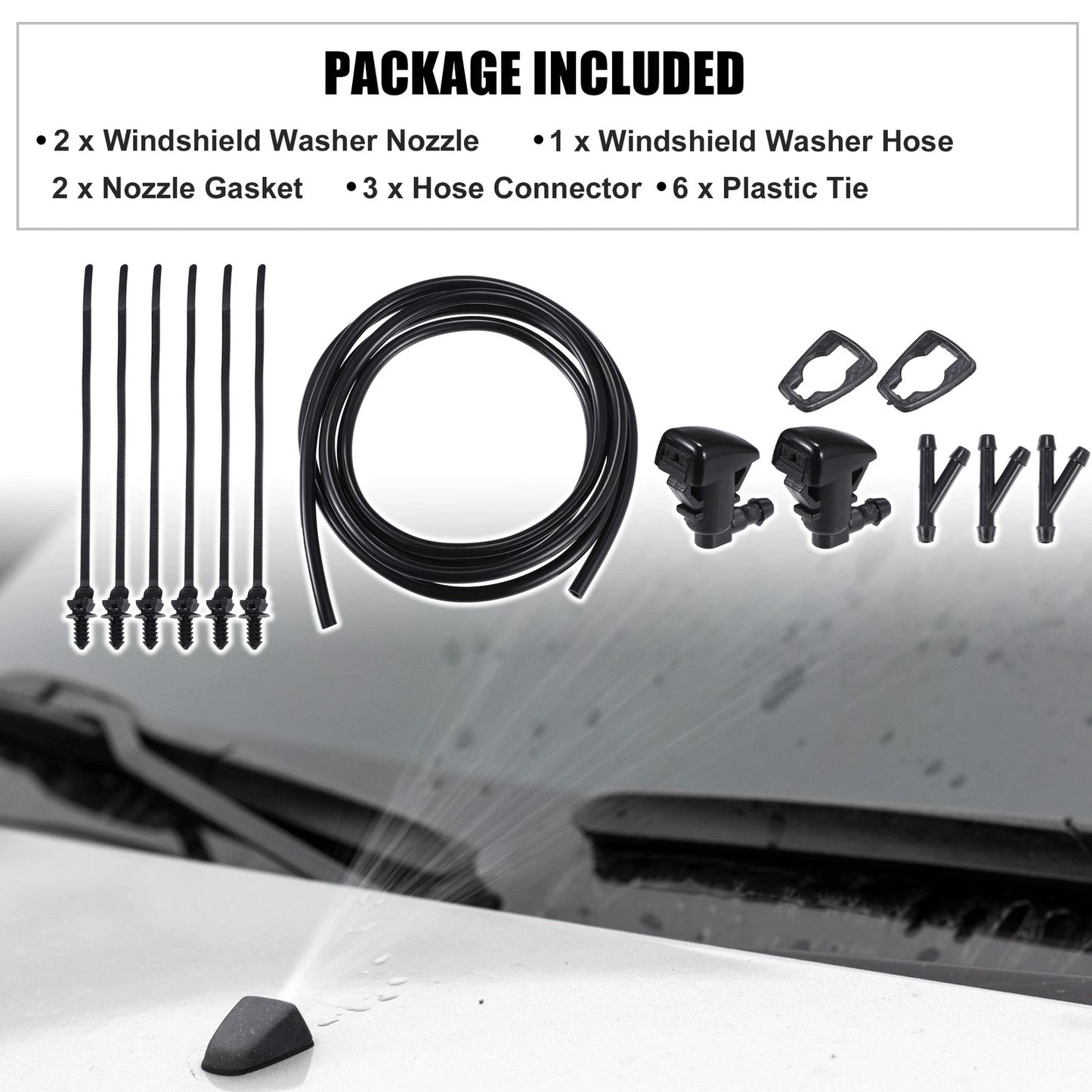 Windshield Washer Nozzle Spray for Jeep Grand Cherokee (2011-2021)