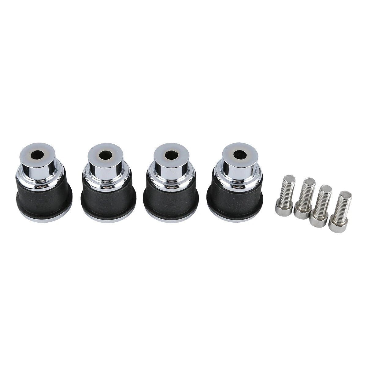 Backrest Sissy Bar Luggage Rack Mount Spools for Indian Chieftain (2014-2024)