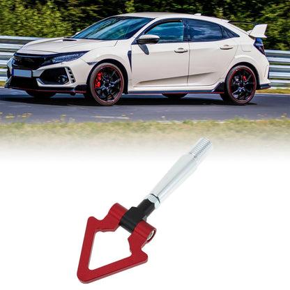 Red Front Triangle Tow Hooks for Mitsubishi Lancer EX (2000-2006)