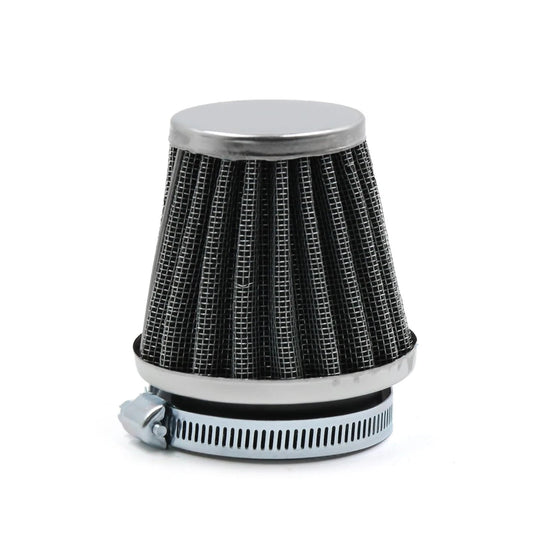 Black Universal Tapered 48mm / Intake Filter for Cafe Racer