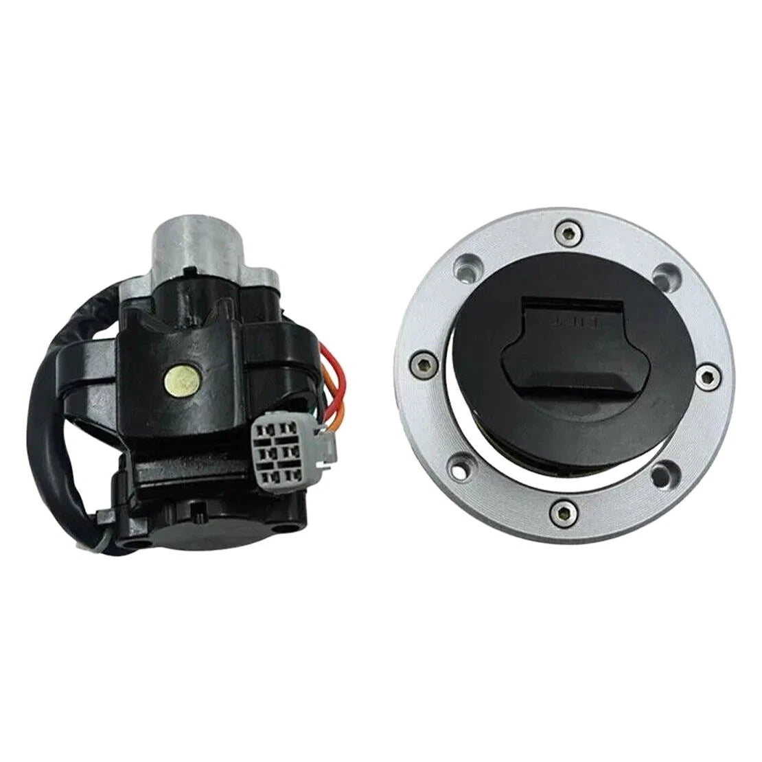 Ignition Switch Fuel Tank Cap Lock Key Set for Suzuki SV650 GSXR1000 (2003-2008)