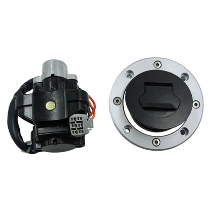 Ignition Switch Fuel Tank Cap Lock Key Set for Suzuki SV650 GSXR1000 (2003-2008)