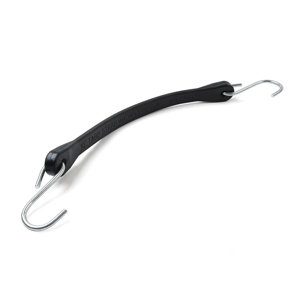 10" Heavy Duty Rubber Tarp Straps Bungee Cords for Tie Down (Fits Most Models)