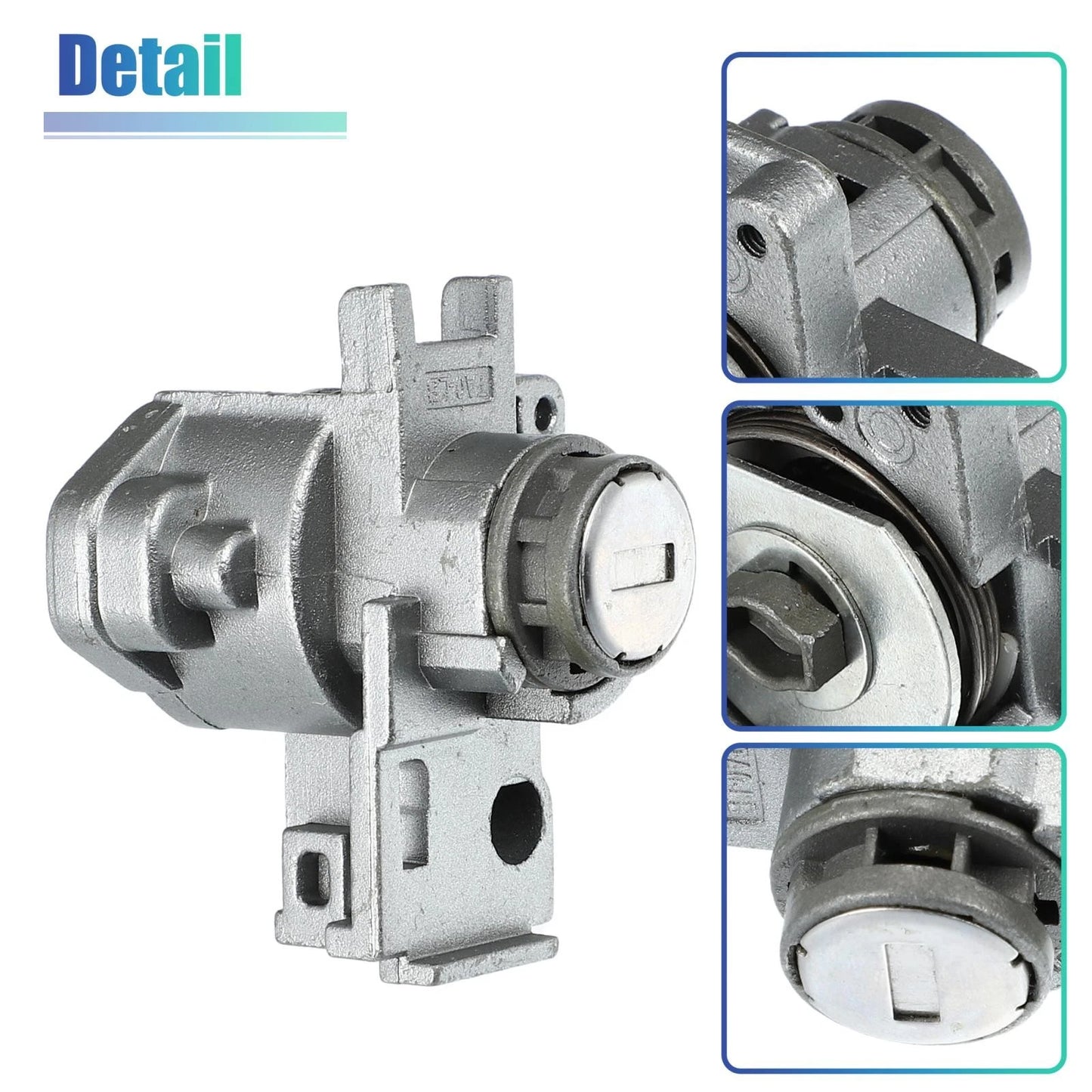 Front Left Door Lock Cylinder with 2 Keys for Honda Accord (2008-2013)