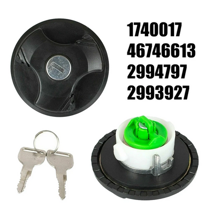 Fuel Tank Cap + Key for Fiat Peugeot (1740017)