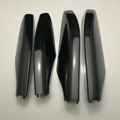 4 Pcs Black Roof Rail End Molding Cover Cap Shell for Lexus GX470 (2003–2009)