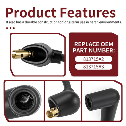 Ignition Cable Set for Mercury Outboard 6HP-25HP (1970–1999)